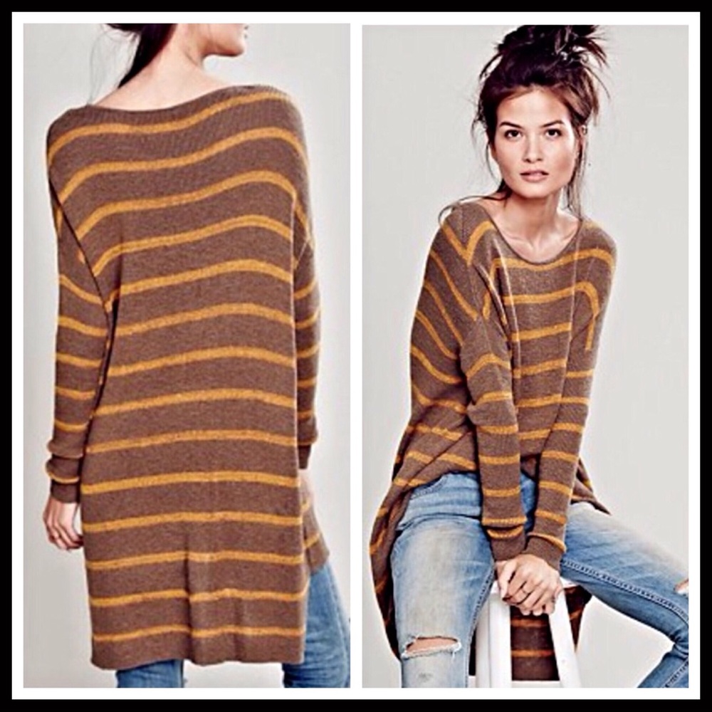 🎈SALE🎈FREE PEOPLE SHIPPING NEWS TUNIC PULLOVER